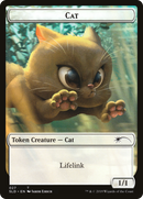 Cat (027) // Cat (028) Double-sided Token (SLD-27 // 28)  - Secret Lair Drop