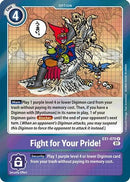 Fight for Your Pride! [EX1-070] [Classic Collection]