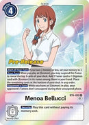 Menoa Bellucci (BT6-092) - Double Diamond Pre-Release Cards Foil