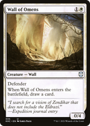 Wall of Omens (KHC-035)  - Kaldheim Commander