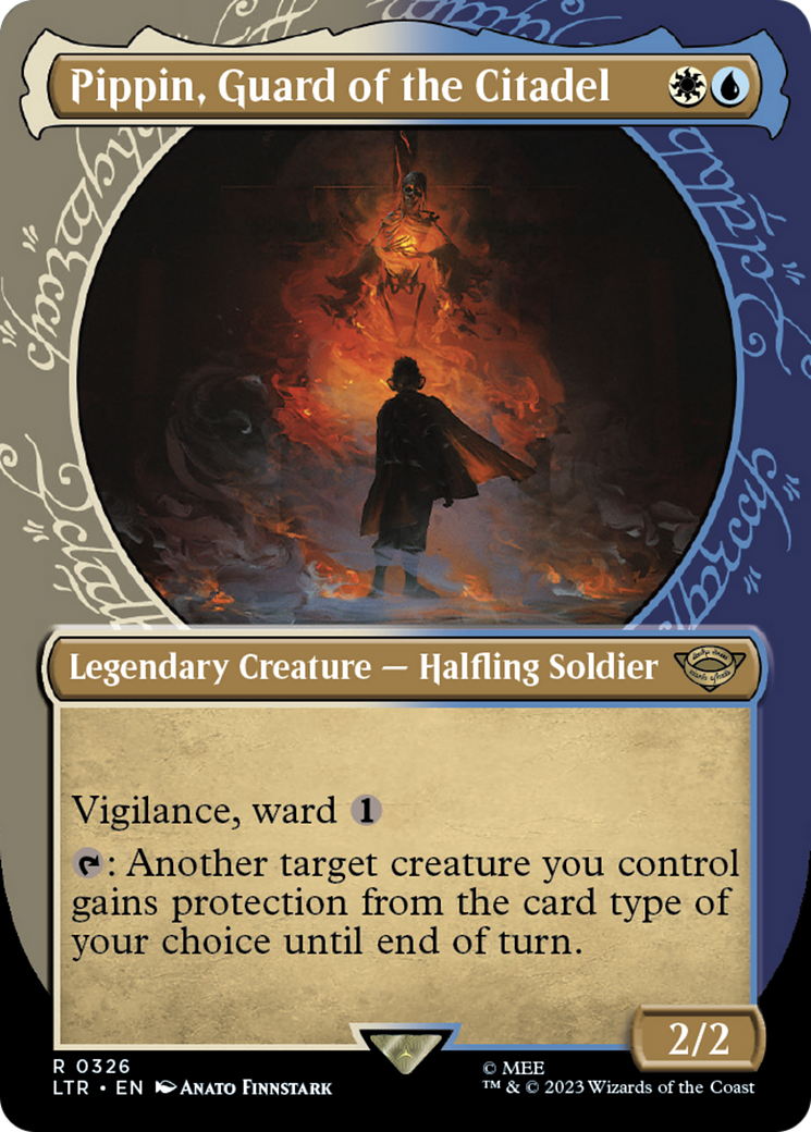 Pippin, Guard of the Citadel (Showcase) (LTR-326)  Foil - The Lord of the Rings: Tales of Middle-earth