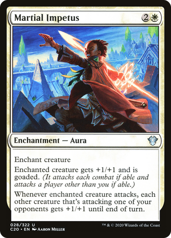Martial Impetus (C20-028)  - Commander 2020
