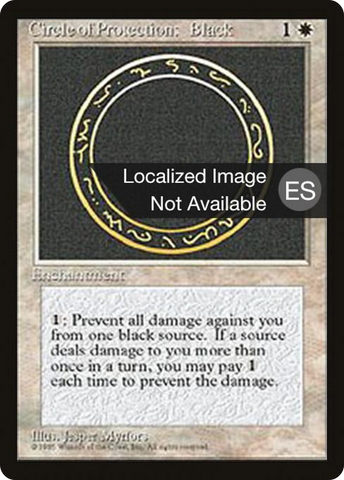 Circle of Protection: Black [Fourth Edition (Foreign Black Border)]