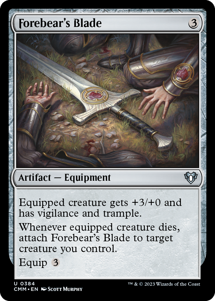 Forebear's Blade (CMM-384)  - Commander Masters