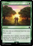 Explore (WHO-231)  Foil - Doctor Who
