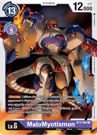 MaloMyotismon [BT3-092] (Revision Pack 2021) [Release Special Booster Promos]