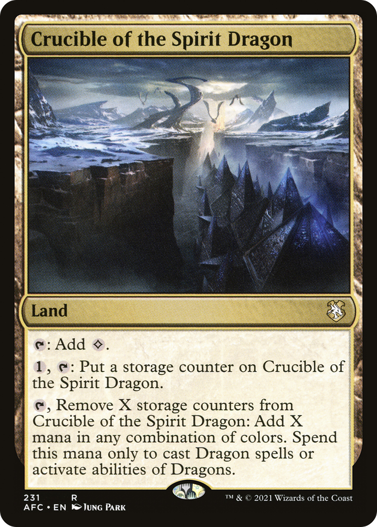 Crucible of the Spirit Dragon (AFC-231) - Adventures in the Forgotten Realms Commander