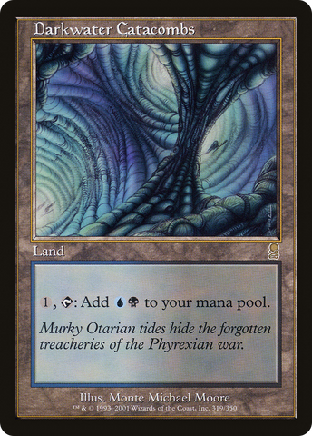 Darkwater Catacombs (ODY-319)  Foil - Odyssey