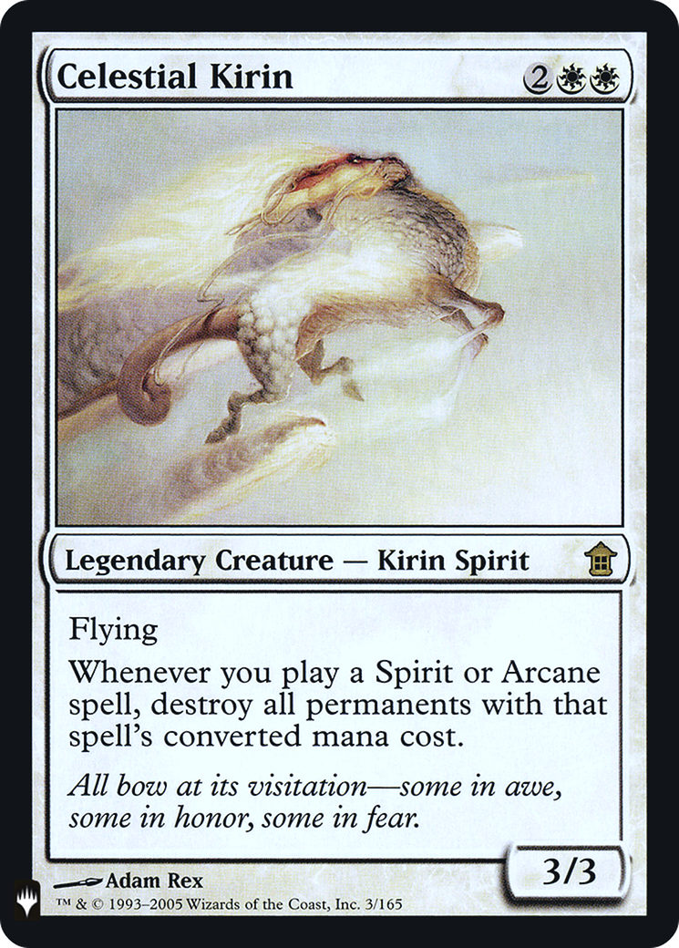 Celestial Kirin (LIST-SOK-3)  Foil - The List