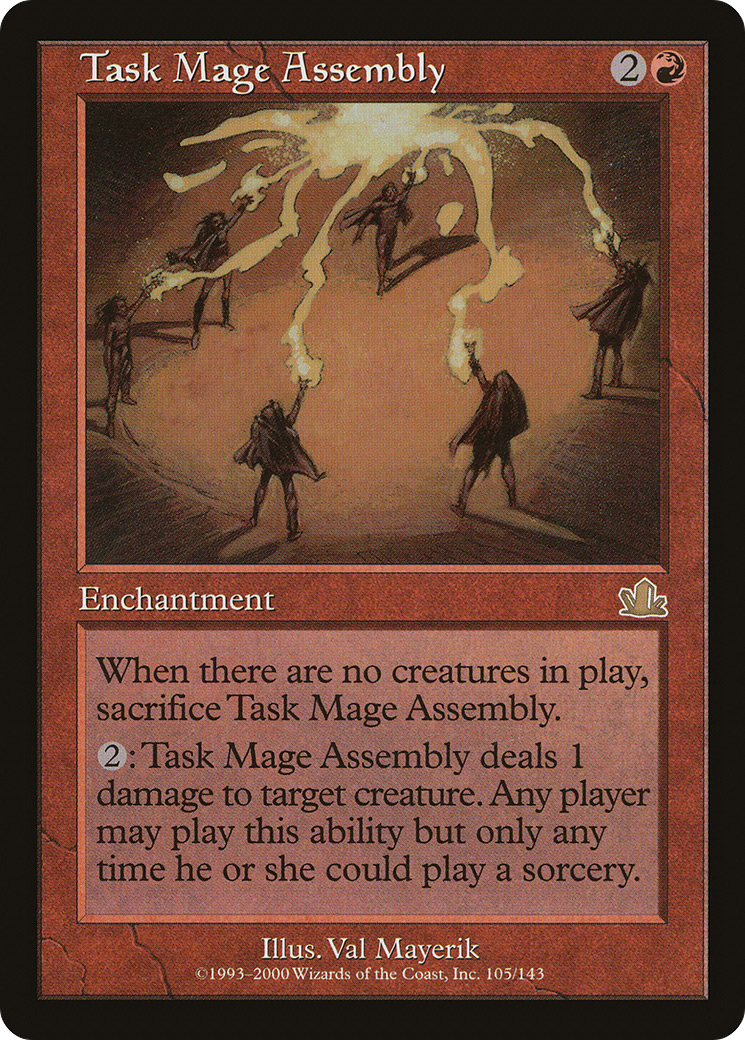 Task Mage Assembly (PCY-105)  Foil - Prophecy