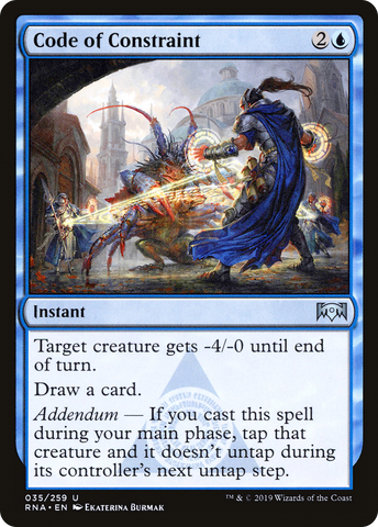 Code of Constraint (RNA-035)  Foil - Ravnica Allegiance