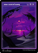 Snow-Covered Swamp (PixelSnowLands.jpg) (Foil Etched) (SLD-327)  Foil - Secret Lair Drop Series