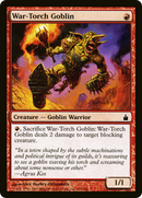War-Torch Goblin (RAV-151)  Foil - Ravnica: City of Guilds