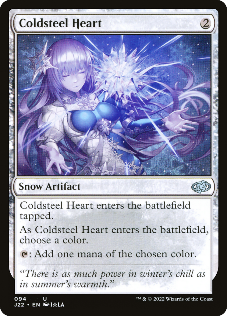 Coldsteel Heart (J22-094)  - Jumpstart 2022: (snow)