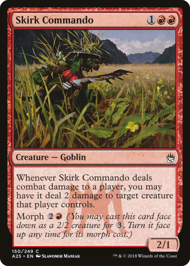 Skirk Commando (A25-150)  - Masters 25