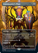 Commander's Plate (SLD-1339)  Foil - Secret Lair Drop (Borderless)