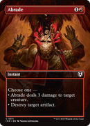 Abrade (Borderless) (INR-311)  Foil - Innistrad Remastered