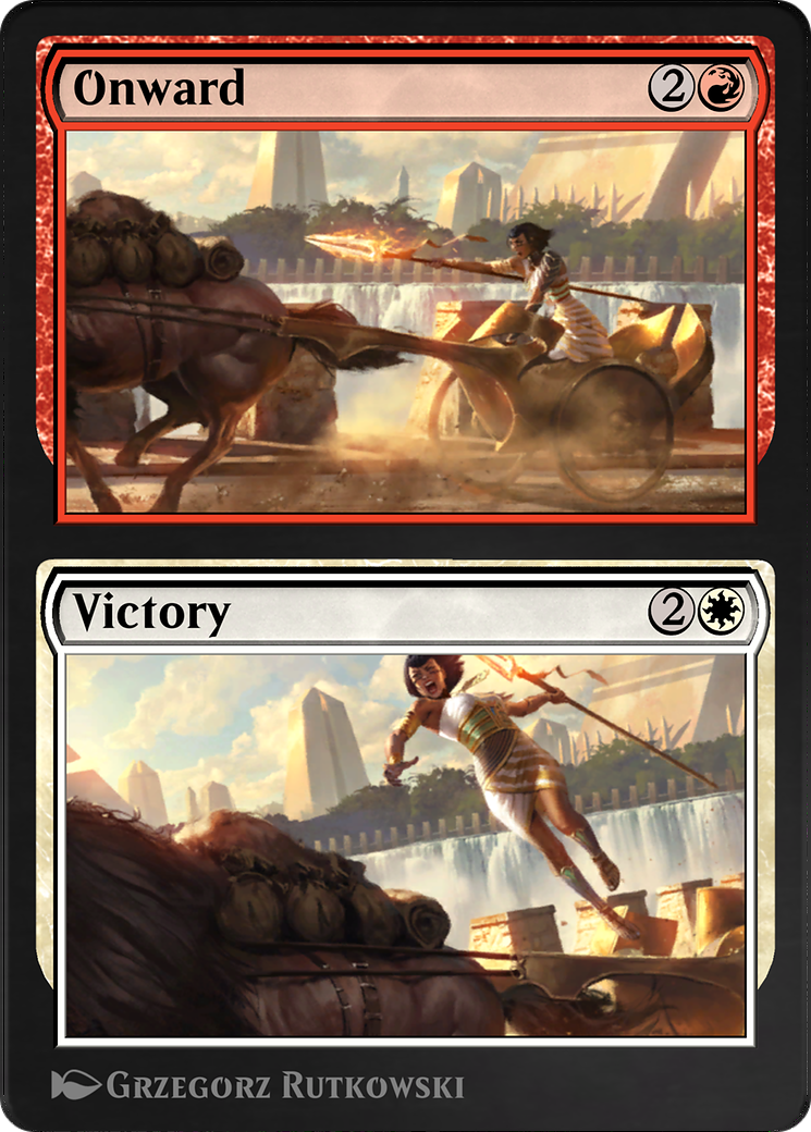 Onward // Victory (AKR-250)  - Amonkhet Remastered