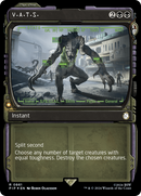 V.A.T.S. (Showcase) (Surge Foil) (PIP-861) - Fallout: (Showcase) Foil