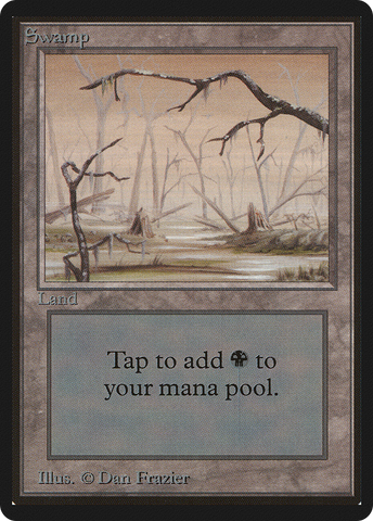 Swamp (B) (LEB-)  - Limited Edition Beta
