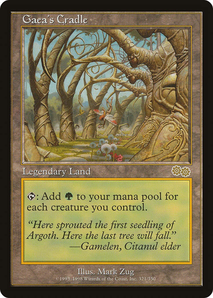Gaea's Cradle (USG-321)  - Urza's Saga
