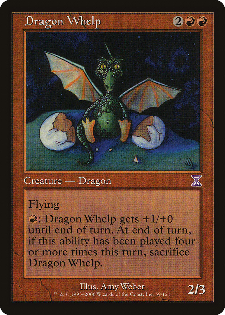 Dragon Whelp (TSB-059)  Foil - Time Spiral Timeshifted