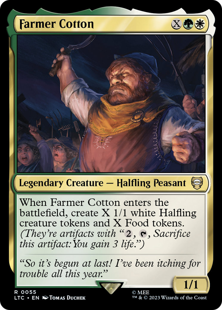 Farmer Cotton (LTC-055)  - Tales of Middle-earth Commander