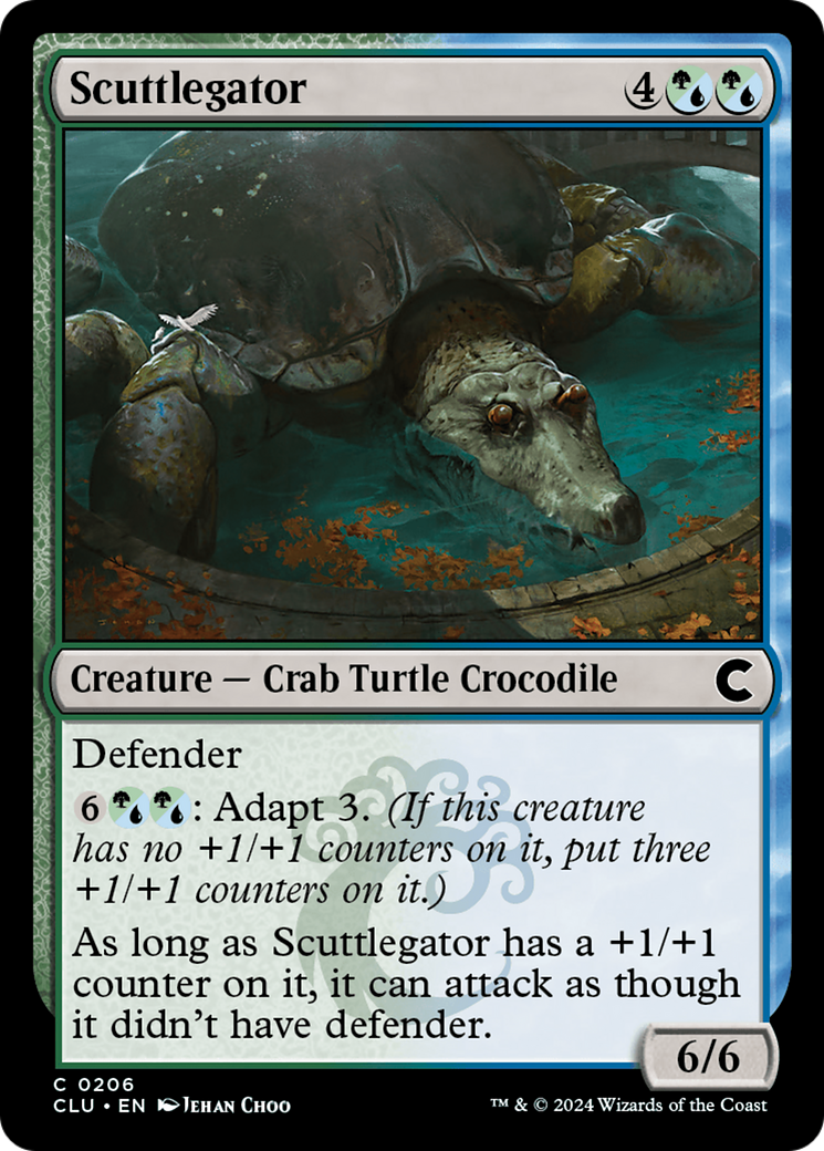 Scuttlegator (CLU-206)  - Ravnica: Clue Edition