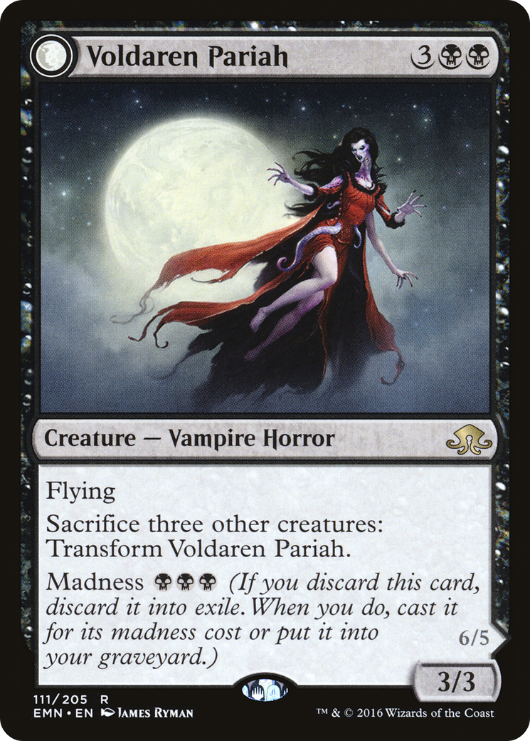 Voldaren Pariah (EMN-111)  Foil - Eldritch Moon: (mooneldrazidfc)
