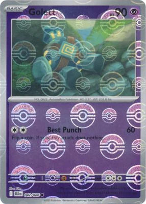 Golett (042/086) (Poke Ball Pattern) [Scarlet & Violet: Black Bolt]