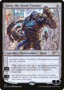 Karn, the Great Creator (Stained Glass) (SLD-501)  Foil - Secret Lair Drop