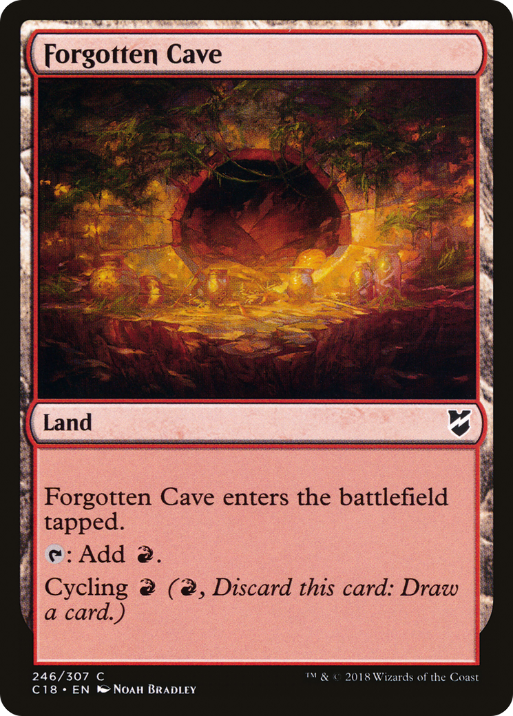 Forgotten Cave (C18-246)  - Commander 2018