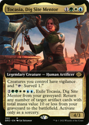 Tocasia, Dig Site Mentor (Extended Art) (BRO-360)  - The Brothers' War: (Extended Art)