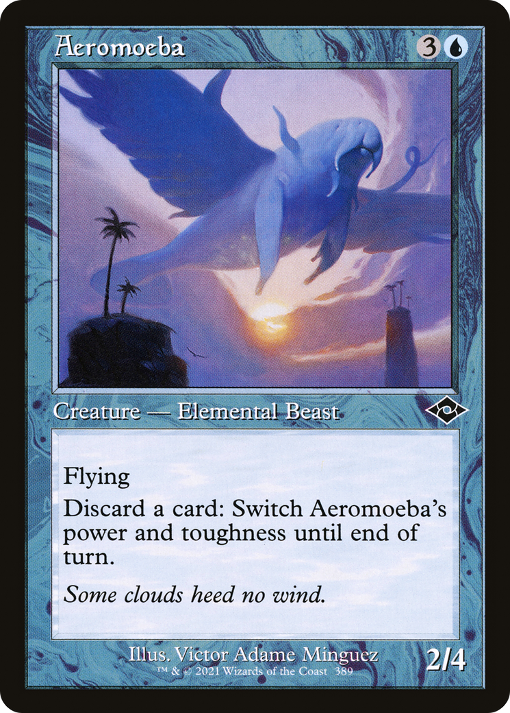Aeromoeba (Retro Frame) (MH2-389)  - Modern Horizons 2