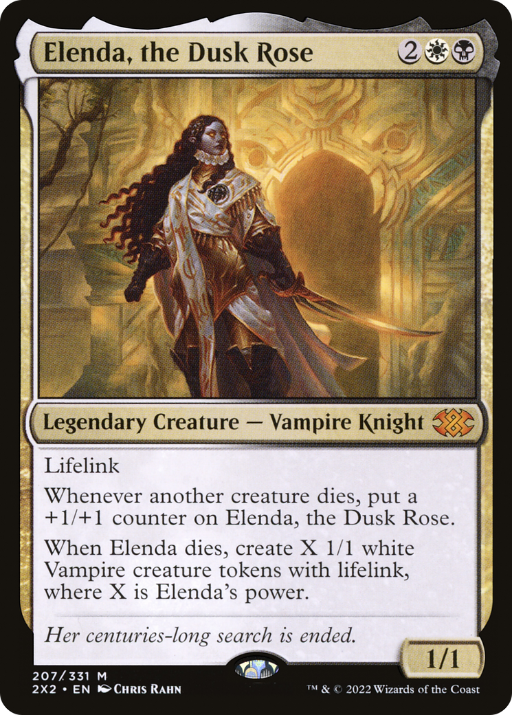 Elenda, the Dusk Rose (2X2-207)  - Double Masters 2022
