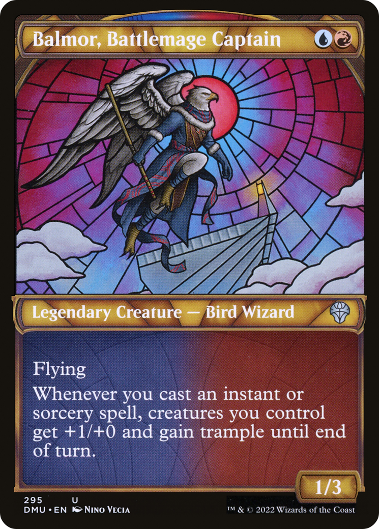 Balmor, Battlemage Captain (Showcase) (DMU-295)  - Dominaria United: (Showcase)