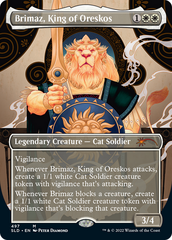 Brimaz, King of Oreskos (SLD-497)  Foil - Secret Lair Drop (Borderless)