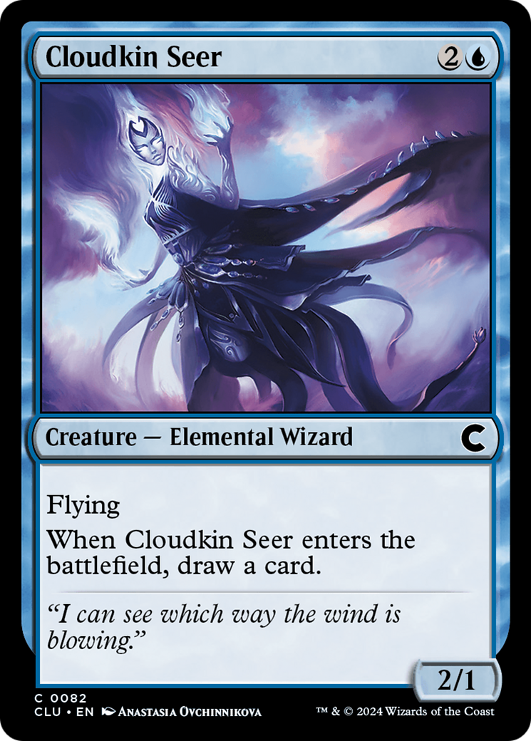 Cloudkin Seer (CLU-082)  - Ravnica: Clue Edition