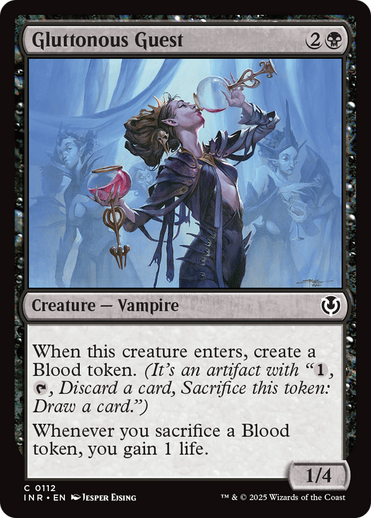 Gluttonous Guest (INR-112)  - Innistrad Remastered