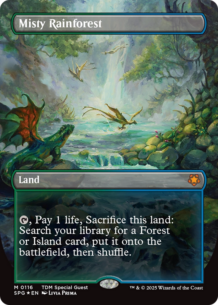 Misty Rainforest (SPG-116) - Special Guests (Borderless) Foil