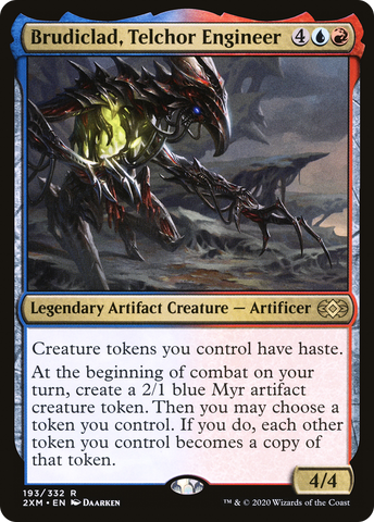 Brudiclad, Telchor Engineer (2XM-193)  Foil - Double Masters