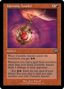 Unstable Amulet (Retro Frame) (MH3-421) - Modern Horizons 3 Foil