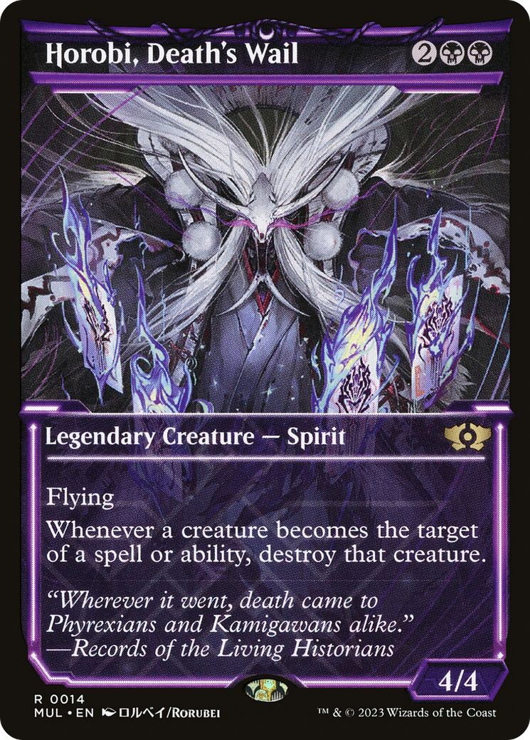 Horobi, Death's Wail (MUL-014)  Foil - Multiverse Legends: (Showcase)