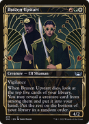 Brazen Upstart (Showcase) (SNC-296) - Streets of New Capenna: (Showcase) Foil