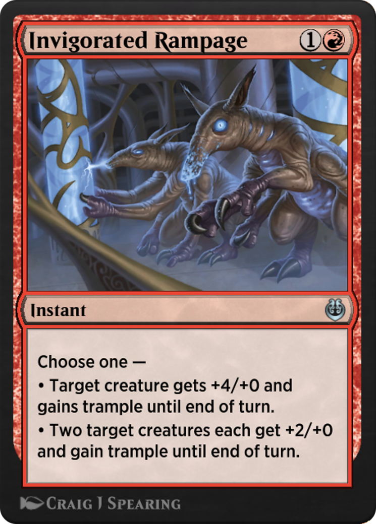 Invigorated Rampage (KLR-132)  - Kaladesh Remastered