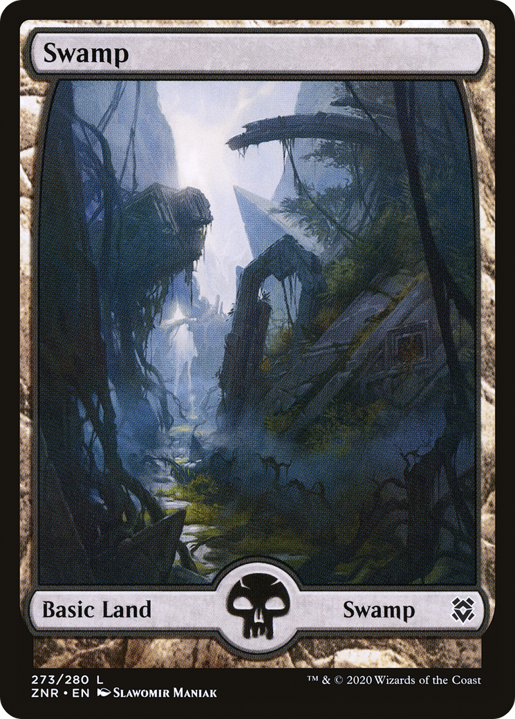 Swamp (273) - Full Art (ZNR-273)  - Zendikar Rising