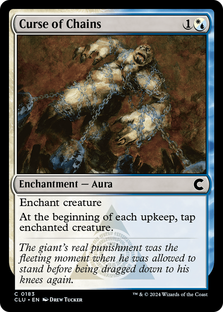 Curse of Chains (CLU-183)  - Ravnica: Clue Edition
