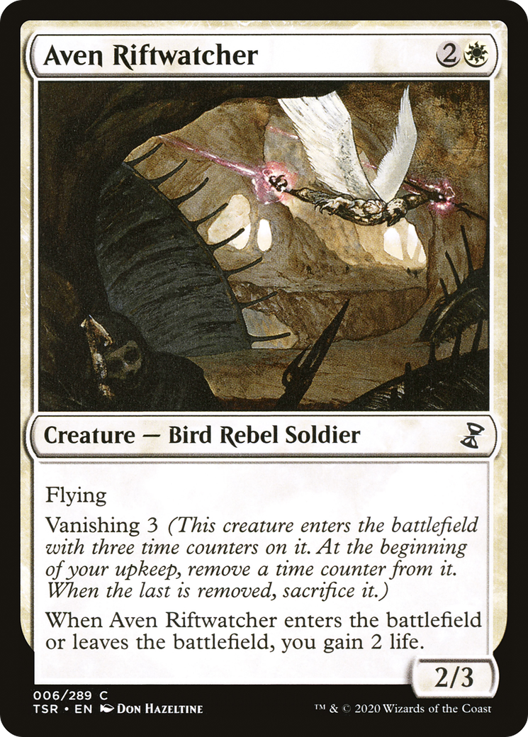 Aven Riftwatcher (TSR-006)  Foil - Time Spiral Remastered