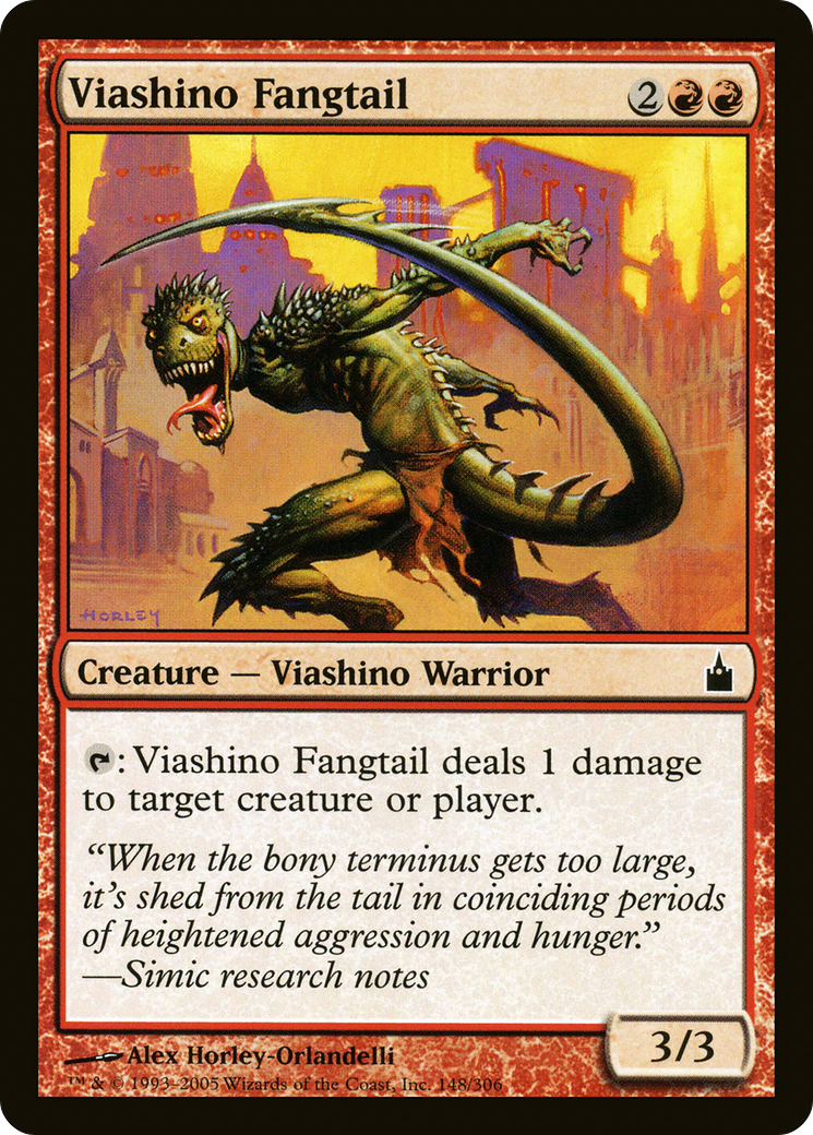 Viashino Fangtail (RAV-148)  Foil - Ravnica: City of Guilds