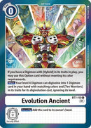 Evolution Ancient [BT7-110] [Next Adventure]